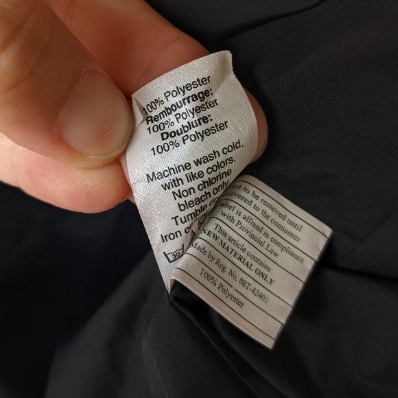 J. CREW black quilted zip-up packable puffer jacket - Picture 7 of 10